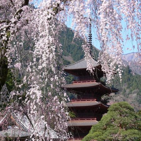 宿坊 端場坊｜Temple Hotel Habanobo Minobu Bagian luar foto