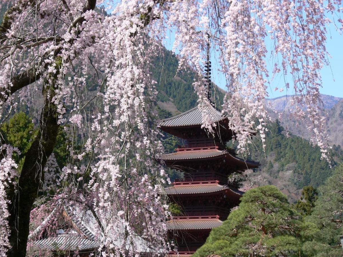 宿坊 端場坊｜Temple Hotel Habanobo Minobu Bagian luar foto